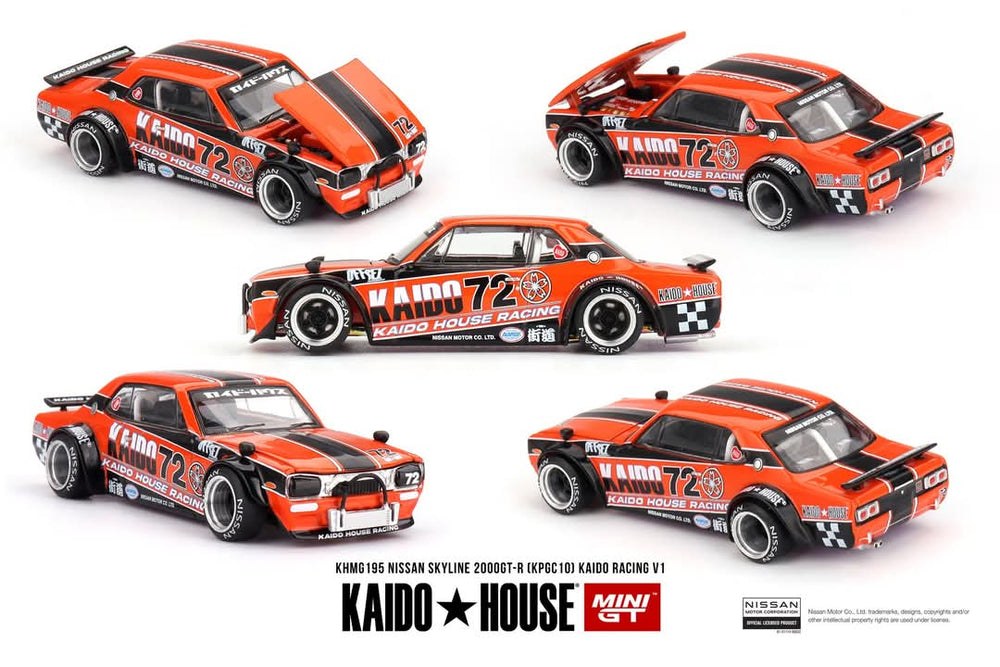 Kaidohouse KHMG195 Nissan Skyline 2000GT-R (KPGC10) Kaido Racing V1