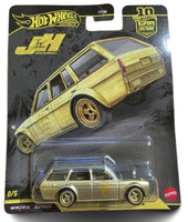 
              Golden Backpack includes Hot Wheels Backpack, New Gold 510 Premium Car Culture Chase and 12 Basics
            
