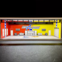 Snake & Mongoose Theme FOR Hot Wheels 1:64 Model Diorama Garage LED Lighting