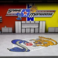 Snake & Mongoose Theme FOR Hot Wheels 1:64 Model Diorama Garage LED Lighting