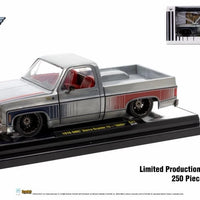 M2 Machines Square Body Syndicate 1976 GMC Sierra Grande 15 Raw Chase 1/24 Scale