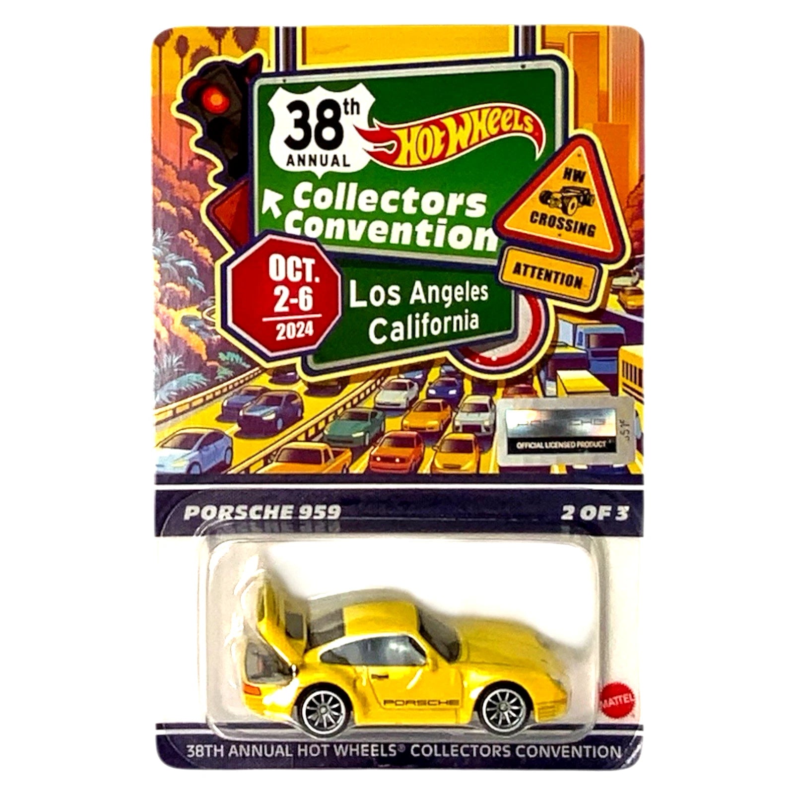 HOT WHEELS 38TH L.A. CONVENTION PORSCHE -  Redemption Vault Only
