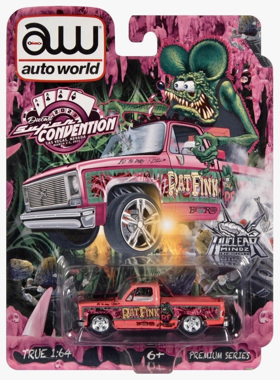 RatFink Pink Convention Squarebody