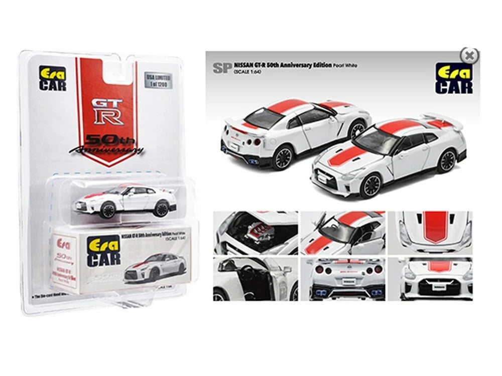 Era CAR 1:64 MiJo Exclusives 2020 Nissan GT-R R35 50th Anniversary Edition