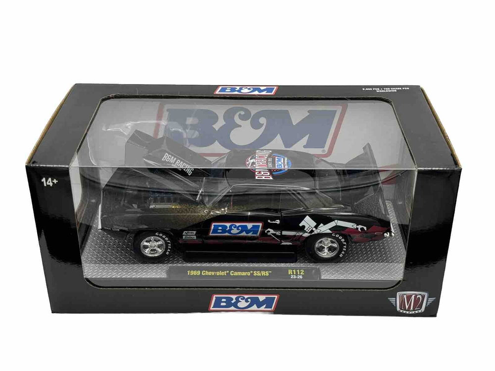 M2 1:24 Chevrolet Camaro SS 396 B&M BK Case of 4