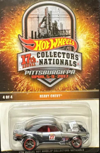 Hot Wheels 17TH Collectors Nationals Heavy Chevy Camaro