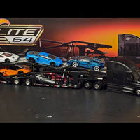 2024 Hot Wheels RLC ELITE 64 Freightliner Car Hauler