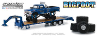 
              50th Anniversary 1:64 Bigfoot #1 (1979) - 1974 Ford F-250 Monster Truck on Gooseneck Trailer with Replacement Tires (Hobby Exclusive)
            