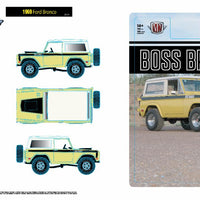 M2 Machines 1969 Ford Bronco  Boss Bronco Edition (31500-HS58)