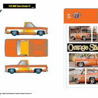 M2 1976 GMC Sierra Grande 15 "Orange Slice" Release HS61