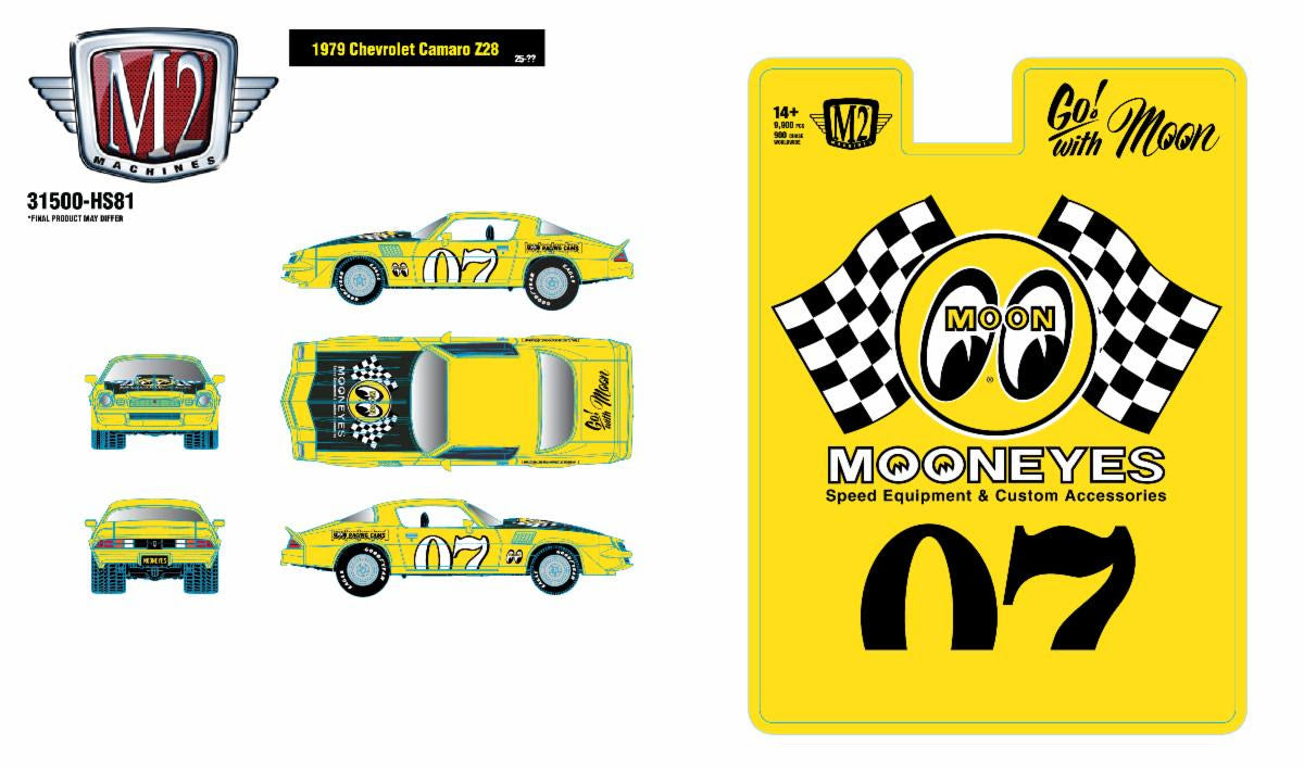 M2 Hobby Exclusive Mooneyes 1979 Chevrolet Camaro Z/28 31500-HS81