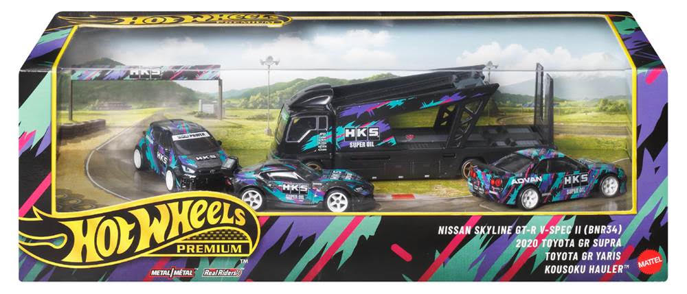 HOT WHEELS 2027 COLLECTOR DIORAMA SET 1 - HKS