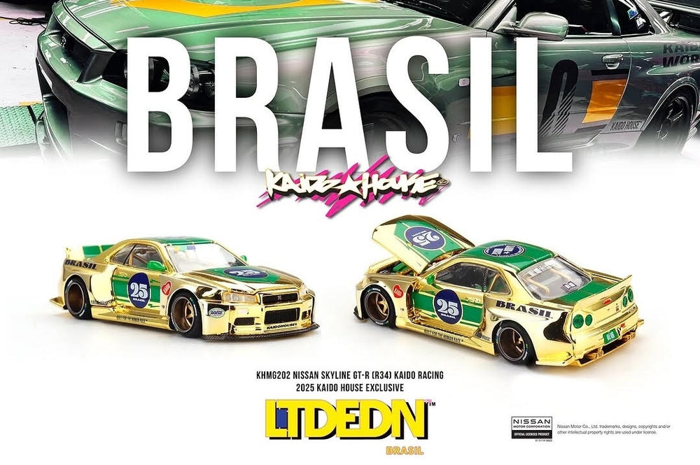 Brazil Kaidohouse Gold Plated R35 LTDN