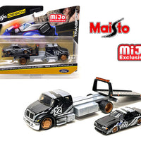 Maisto 1:64 Mijo Exclusives Elite Transport International Durastar Flatbed With 1988 Ford Mustang Toyo Tire Limited 3,600