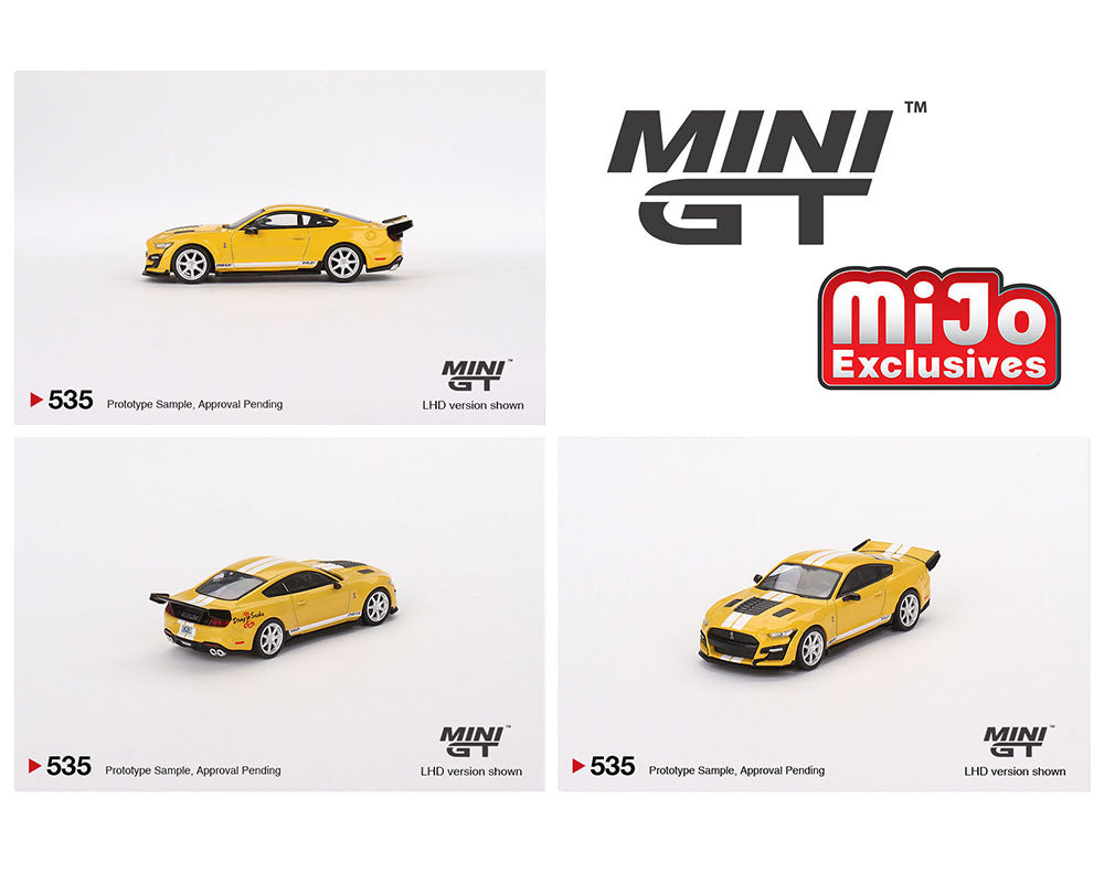 Mini GT 1:64 Shelby GT500 Dragon Snake Concept – Yellow – Mijo Exclusives