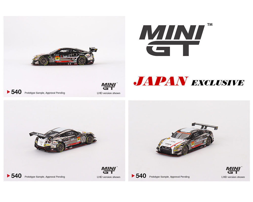 Mini GT 1:64 Nissan GT-R NISMO GT3 #10 TANAX GAINER 2022 Super GT Series- Black – Japan Exclusive