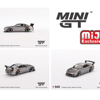 Mini GT 1:64 Nissan Silvia Top Secret (S15) – Silver – Mijo Exclusives