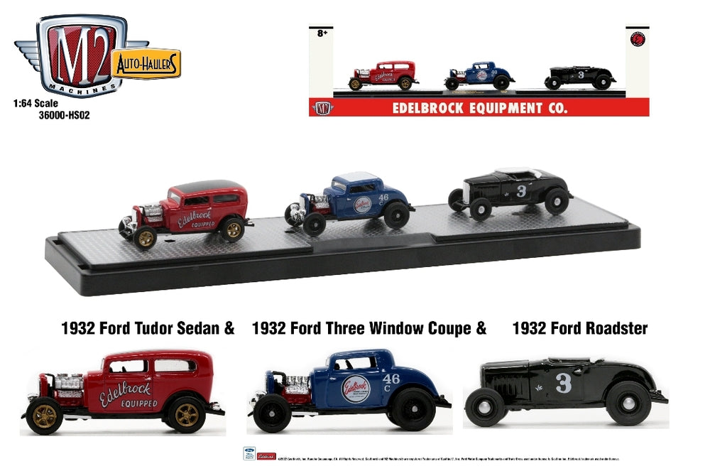 M2 1932 Ford 3 Car Set